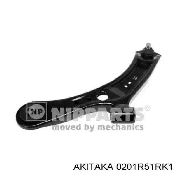 Сайлентблок цапфи задньої 0201R51RK1 Akitaka