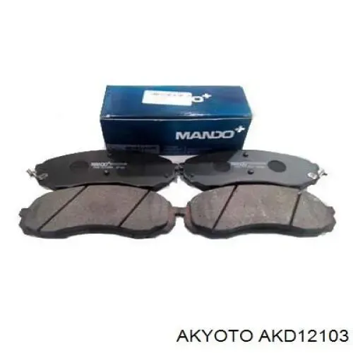Передні тормозні колодки AKD12103 Akyoto