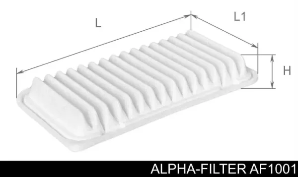 Повітряний фільтр AF1001 Alpha Filter