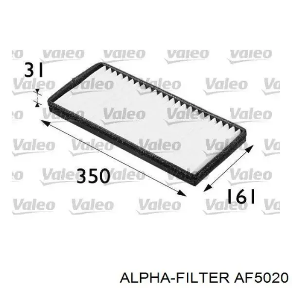 Фільтр салону AF5020 Alpha Filter