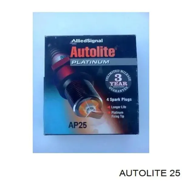 Свічки запалювання 25 Autolite