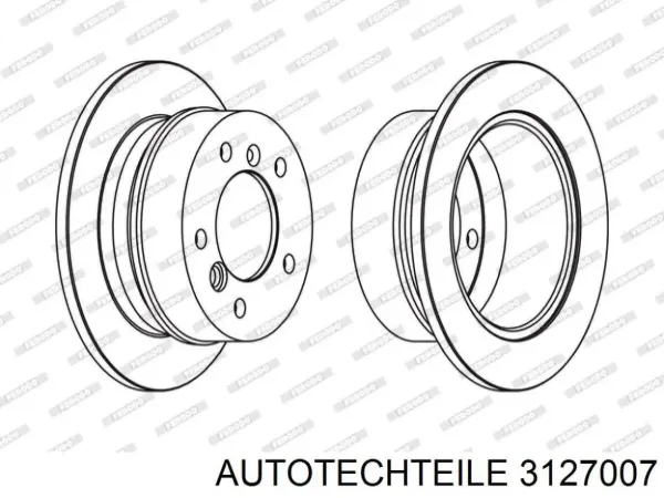 Паливний фільтр 3127007 Autotechteile