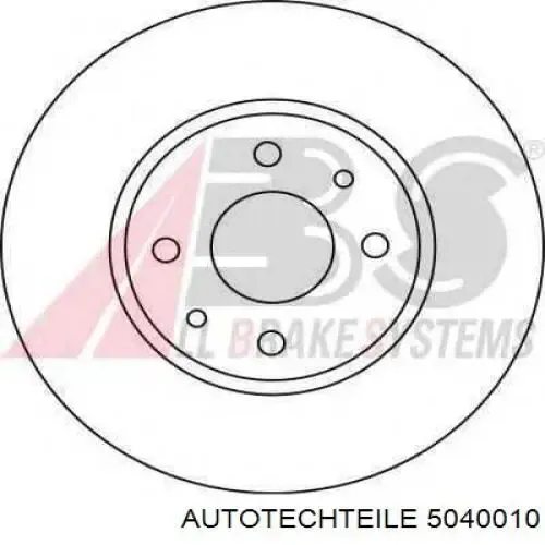 Гальмівні диски передні 5040010 Autotechteile
