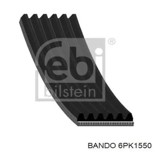 Ремінь генератора 6PK1550 Bando