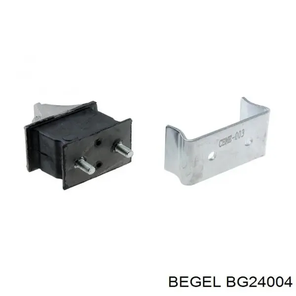 Подушка (опора) двигуна ліва/права BG24004 Begel