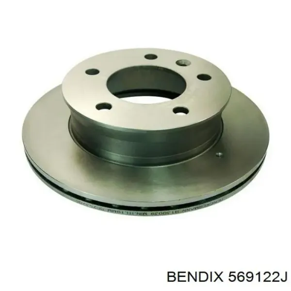 Гальмівні диски передні 569122J Jurid/Bendix