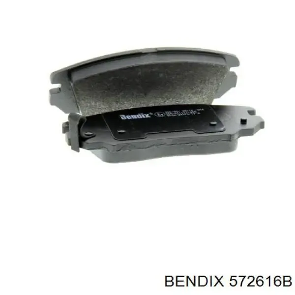 Передні тормозні колодки 572616B Jurid/Bendix