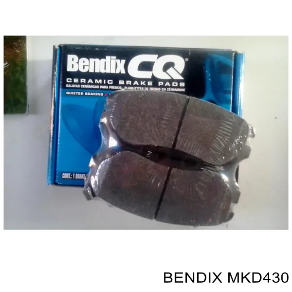Передні тормозні колодки MKD430 Jurid/Bendix