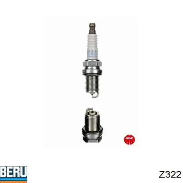 Свічки запалювання Z322 Beru
