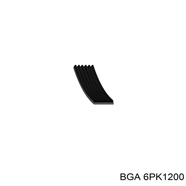 Ремінь генератора 6PK1200 BGA