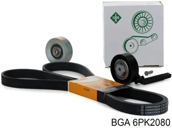Ремінь генератора 6PK2080 BGA