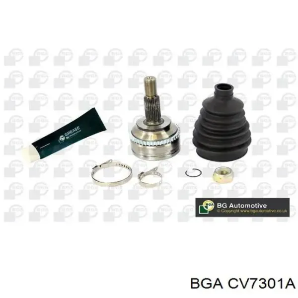 ШРУС зовнішній передній CV7301A BGA