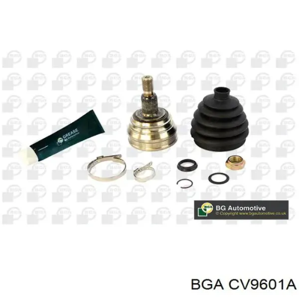 ШРУС зовнішній передній CV9601A BGA