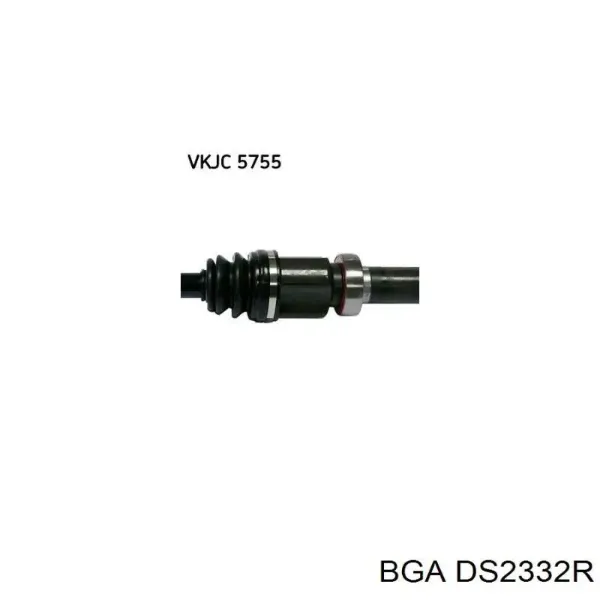 Піввісь права DS2332R BGA