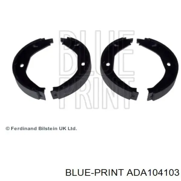 Колодки ручника R807ABE ABE