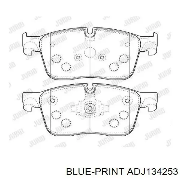 Передні тормозні колодки LR139155 Land Rover