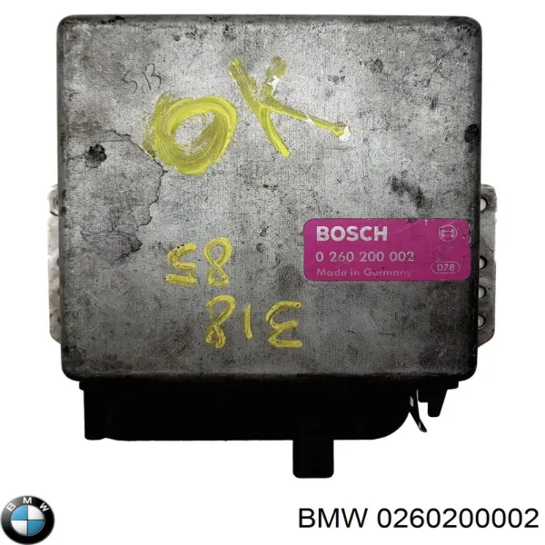 Електронний блок керування двигуном 0260200002 BMW
