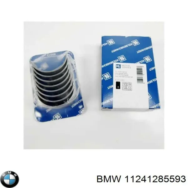 Вкладиші колінвала, шатунні, комплект, 1-й ремонт (+0,25) 7787128 BMW