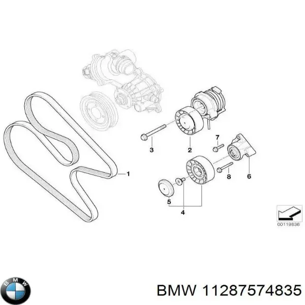  11287574835 BMW