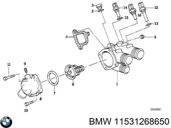 11531268650 BMW