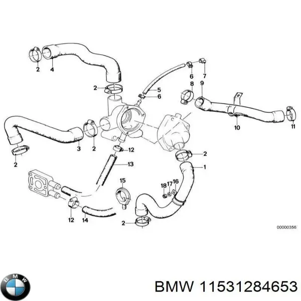 11531284653 BMW