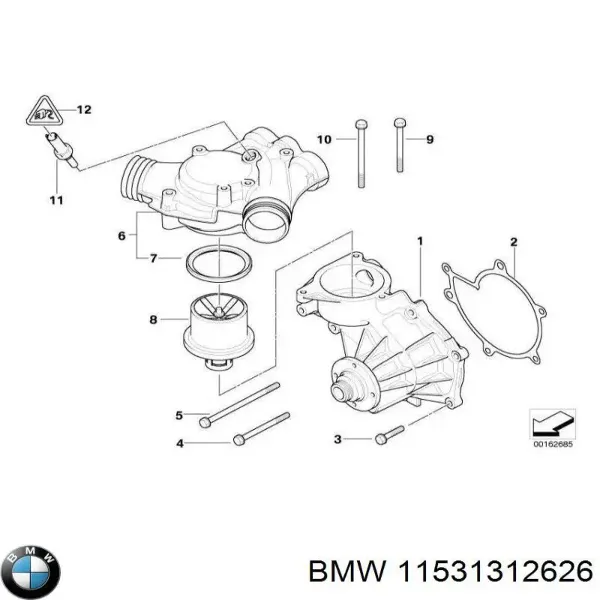  11531312626 BMW