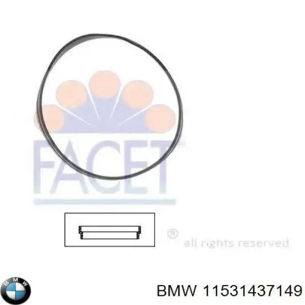 Прокладка корпусу термостата 11531437149 BMW