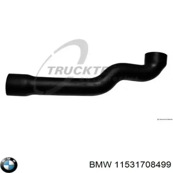 Шланг/патрубок радіатора охолодження, верхній 11531708499 BMW