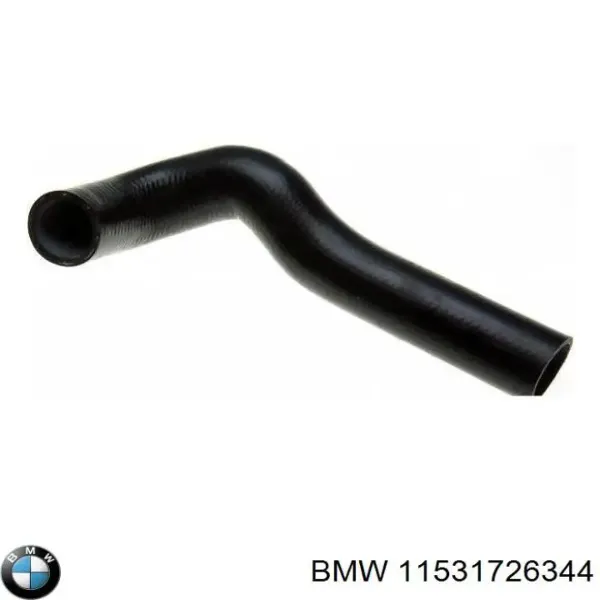 Шланг/патрубок радіатора охолодження, нижній 11531726344 BMW