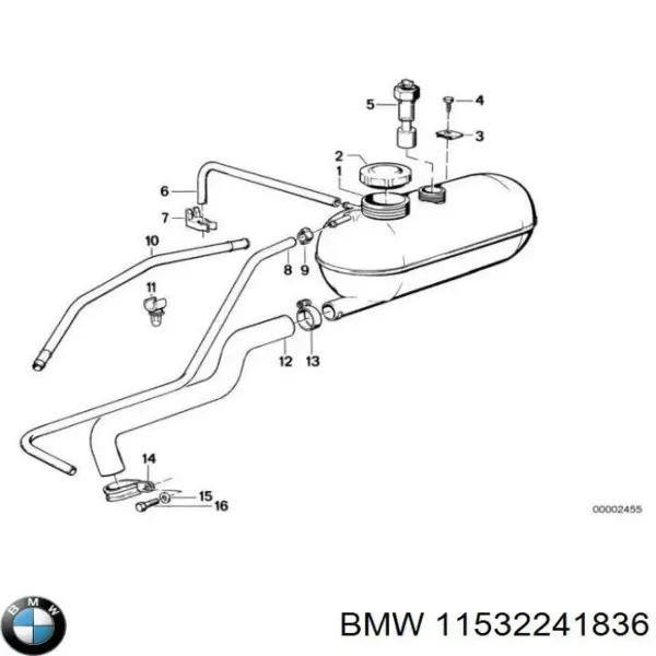  11532241836 BMW
