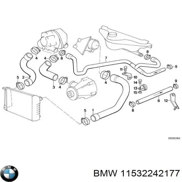Помпа 11532242177 BMW