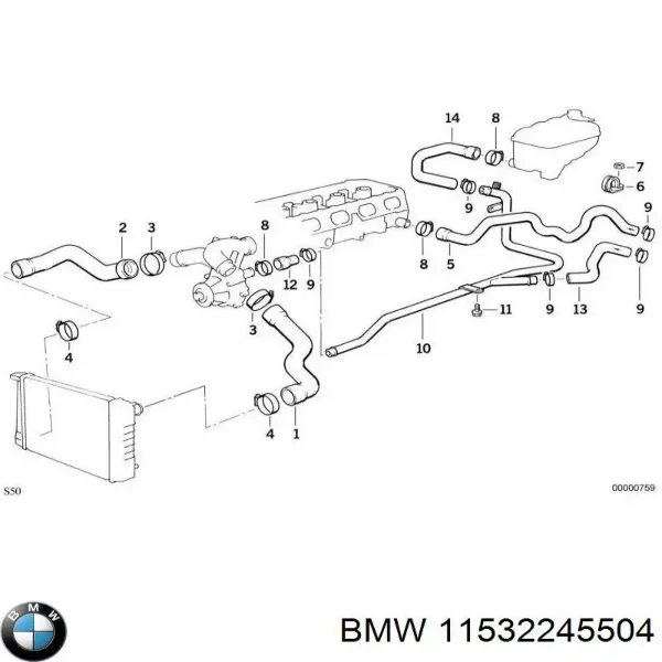  11532245504 BMW