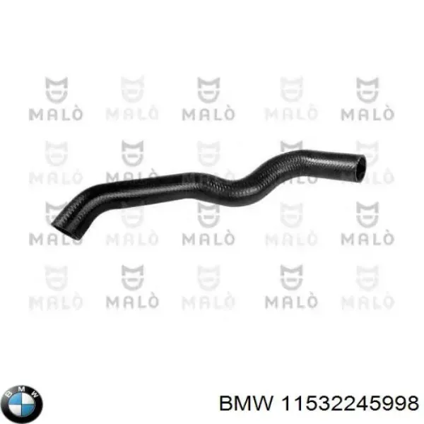 Шланг/патрубок радіатора охолодження, верхній 11532245998 BMW