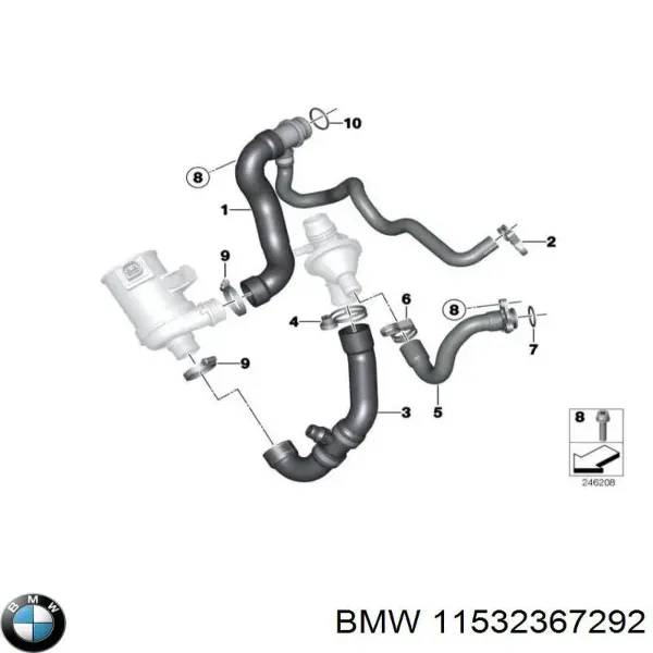  11538645480 BMW