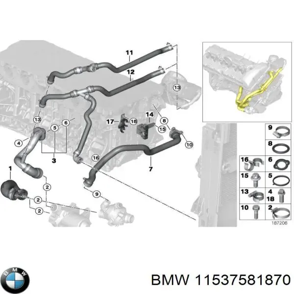  11537581870 BMW