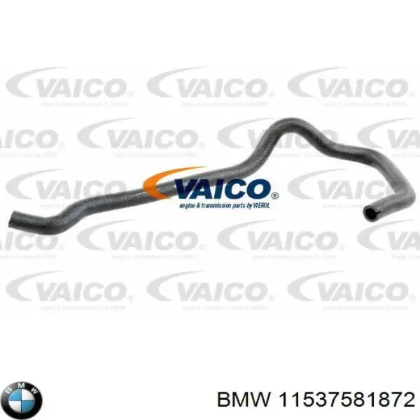 Трубка/шланг масляного радіатора, обратка/низького тиску 11537581872 BMW