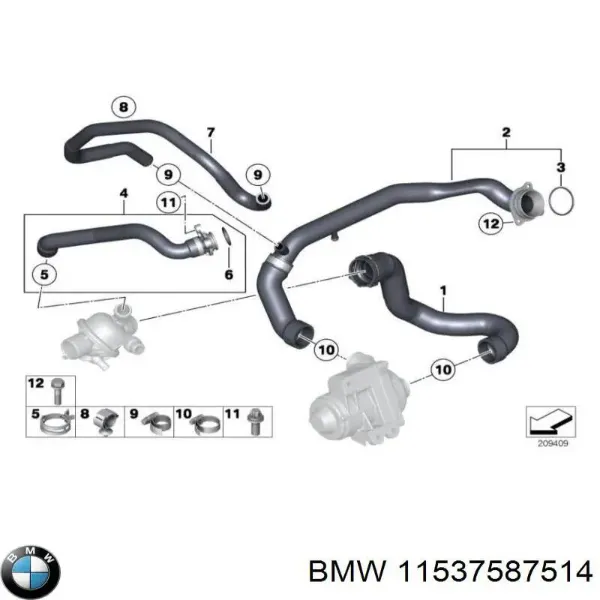  11537587514 BMW