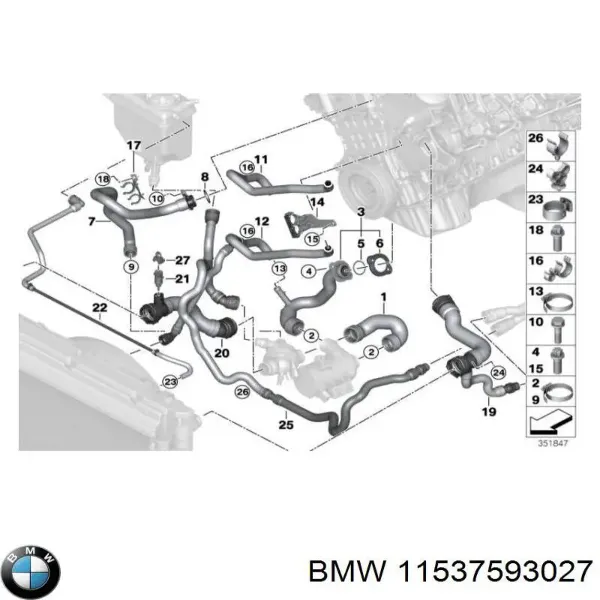  11537593027 BMW