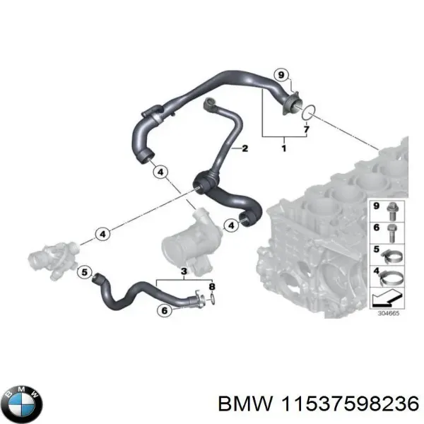  11537598236 BMW
