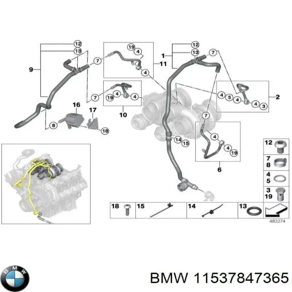  11537847365 BMW