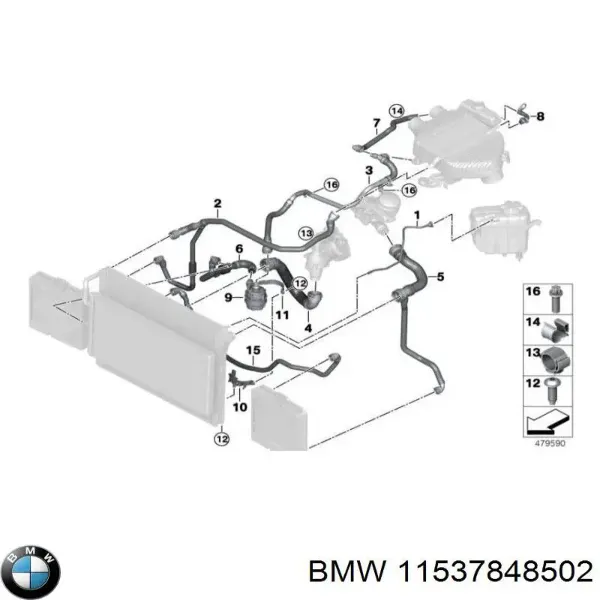  11537848502 BMW