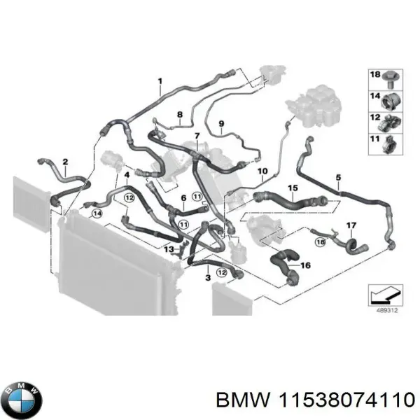  11538074110 BMW