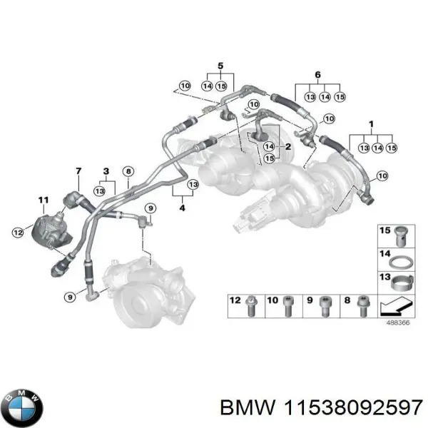  11538092597 BMW
