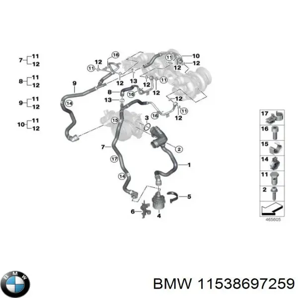  11538697259 BMW