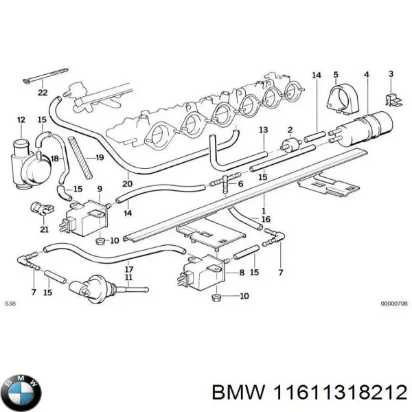  11611318212 BMW