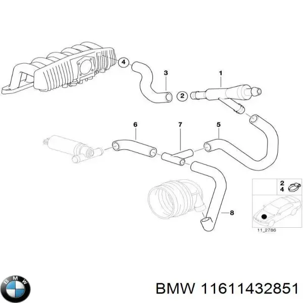  11611432851 BMW