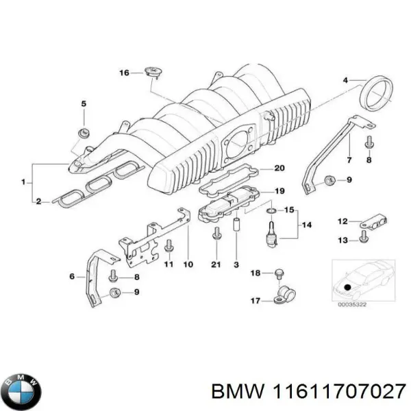  11611707027 BMW