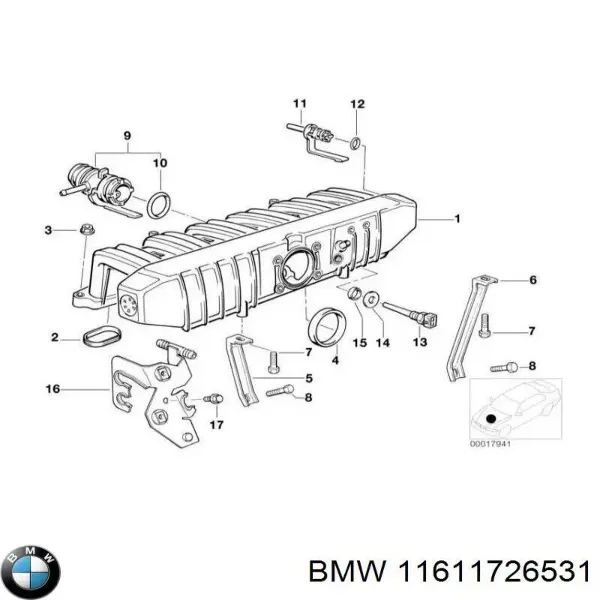  11611726531 BMW