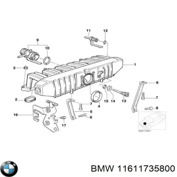  11611735800 BMW