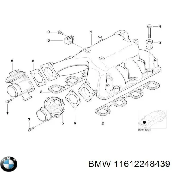  11612248439 BMW